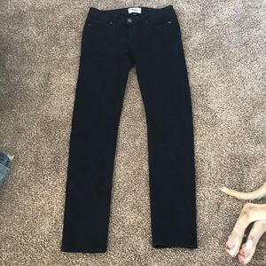Paige black skinny jeans